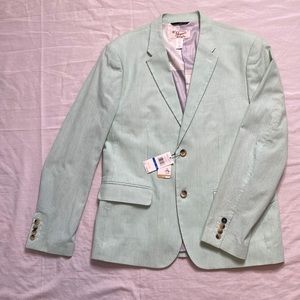 Penguin lime pin strips sport coat #B2